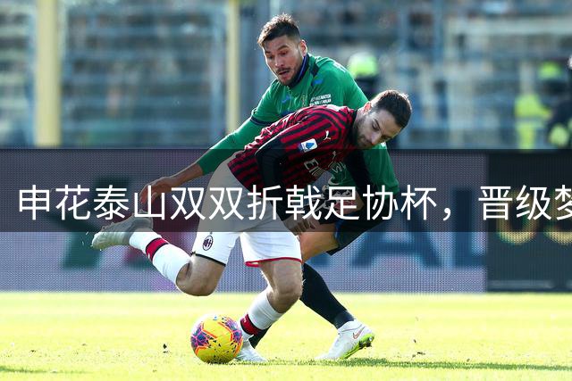 申花泰山双双折戟足协杯，晋级梦想破灭